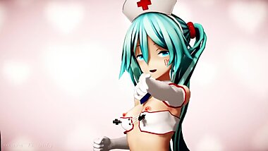 Hatsune Miku in Become of Nurse PT II by [Piconano-Femto]