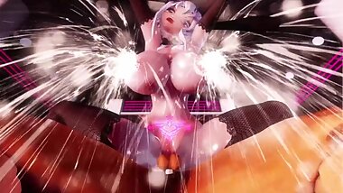 [3D MMD] Haku Bunny ????????SEX