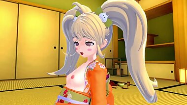 Hiyoko Saionji Danganronpa 2 3d hentai