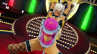 [3D MMD Futanari] Futanari Auto Stroker Dance #2 HQ by Monmusumonmusu