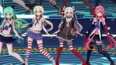 [MMD] R-18 Kancolle - Ghostly Dance