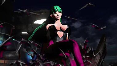 Morrigan Win Pose UMVC3