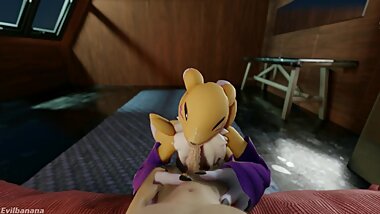 Renamon BJ (evilbanana)
