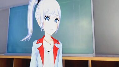 (3D Hentai)(RWBY) Sex with Weiss Schnee