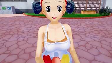 Pokemon HGSS Mom 3D Hentai POV
