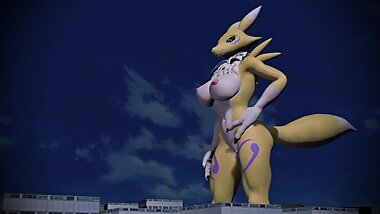 Renamon Building Vore