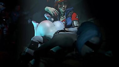Borderlands Maya & Maiga Spanking (Sound)