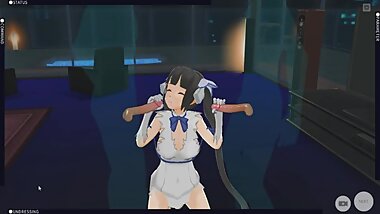 [CM3D2] DANMACHI HENTAI - HESTIA GETS GANGBANGED