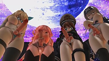[3D FUTANARI MMD] - Ghostly Dance