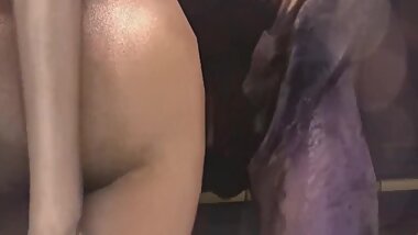 Amazing Doggy style Monster cock