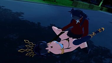 TOHSAKA RIN FUTANARI ISHTAR FATE