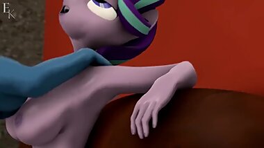 MLP FUTA 3D - Private Dance - Trixie X Starlight - CLOP 3D