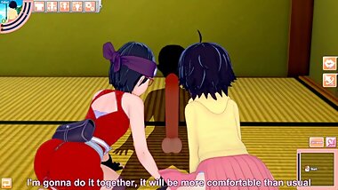 Himawari and Sarada Visit the Raikage