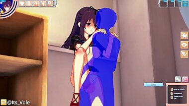 Koikatu Hentai Gameplay - Murasaki - Senran Kagura