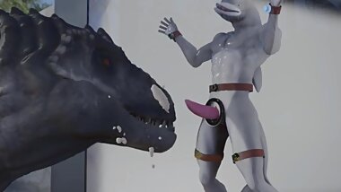 anthro dolphin anda dino
