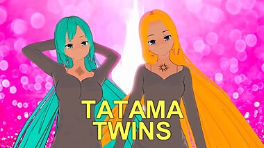 (3D Hentai) Sex with Tatama sisters