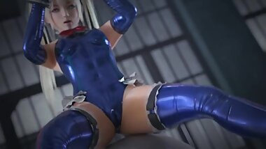 [Dead or Alive] Balance ball exercise of Marie Rose
