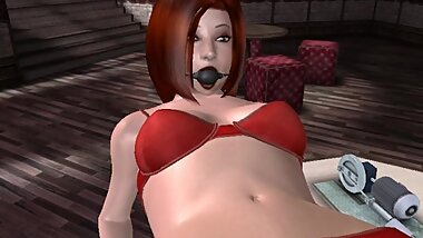 navel torture 3D