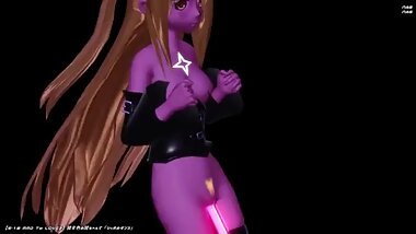 [MMD] R-18 oscuridad dorada "Danza de Shipo"