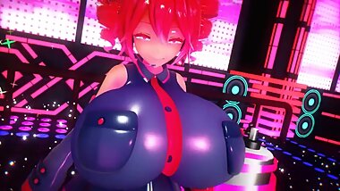 Kasane Teto balloon breast expansion