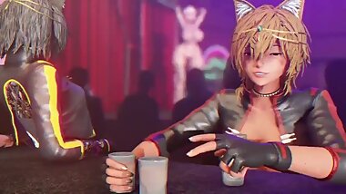 Party Everyday Remix Futanari Nyakumi Tribute 01