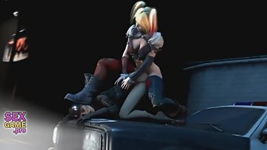 Harley Quinn with a Dick Porn Game - SexGame.PRO