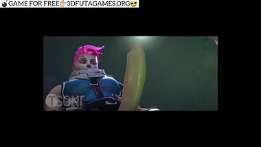 Amazing Big ass anime trap 3d futa game futanari porn game