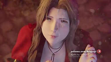 Final Fantasy Aertih Handjob Facial