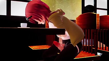 3D MMD HENTAI FUTA CHALLENGE