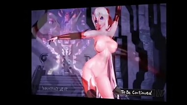 [MMD] R-18 On The Floor?Nude dance and Sex, Sexy Evelyn Celebrian Luka