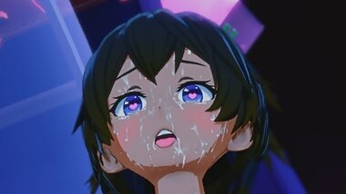 Barely Legal 3D Hentai Tomboy Learns to Love Dick