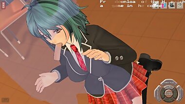 Innocent Schoolgirl Gets Creampied (Musumakeup!-3D Hentai Game)