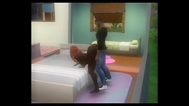 Ebony Sex dream sims 4