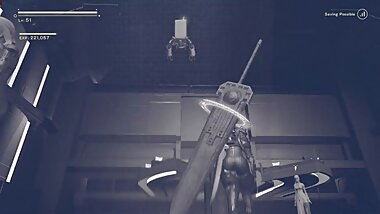 NieR:Automata GOTY 2B Nude Mod Sexy Outfit Full Walkthrough Part 31 JAP ENG
