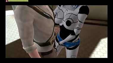 3D Robot Hooker Fucks Her Way Across the Galaxy