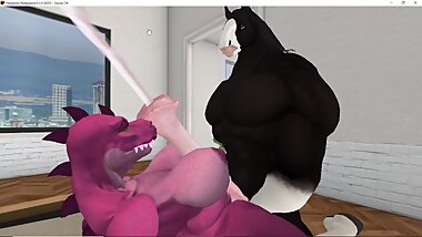 game furry second life 3d horse sex dinosaur woman alpha domination
