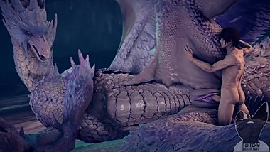 Elder dragon fun by Twitchyanimation