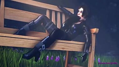 Bioshock infinite: One night in the park {FUTA} [Self Suck & Fleshlight]