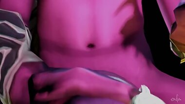 Sarah Kerrigan blowjob - Starcraft 3d animation