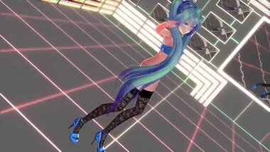 mmd red & blue