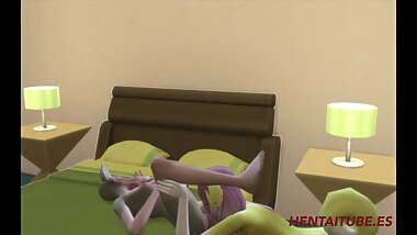 Furry Yuri Hentai - Two Dog have Lesbian Sex