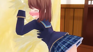 ?????????????????4??????(Stuck in Sticky Glue Trap for MMD)