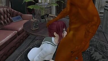 Mouthfuck start pose preview