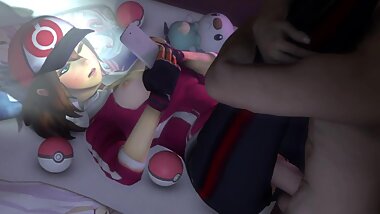 Night Gently Fuck Teen in the Bedroom