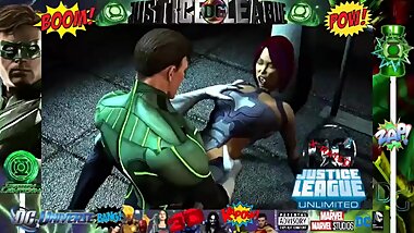 GREEN LANTURN...The Justice League X-Rated 3D