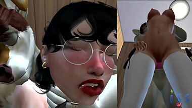 Rough Love Affair at Ruffly Retail - The Sims 4 Porn