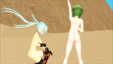MMD Alice and Gumi Desert