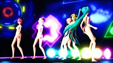 [MMD] R-18 Llevame - MIKU, LIN, GUMI, DESEMBALAR, HAKU