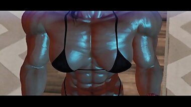 Luxury Boredom - Muscle Girl Video SL - Trailer