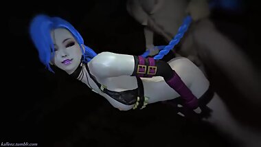 SFM League of Legends - Jinx Loop (by kallenz)